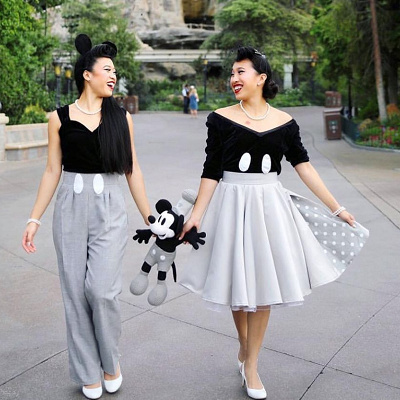 簡単ディズニー仮装