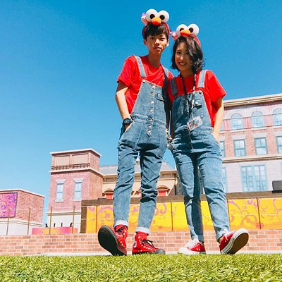 エルモのペアルック