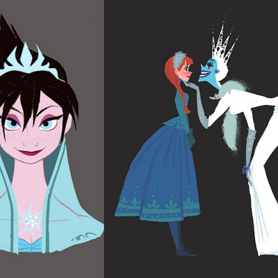 ヴィランとして描かれたエルサ
