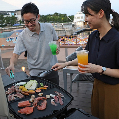 海風を感じながらBBQを楽しもう