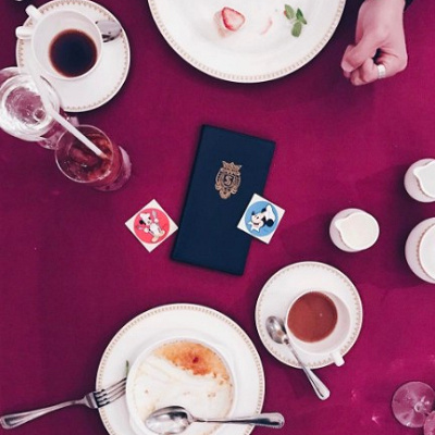 ディナーをゆったりと味わう