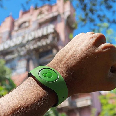 マジックバンド着用例