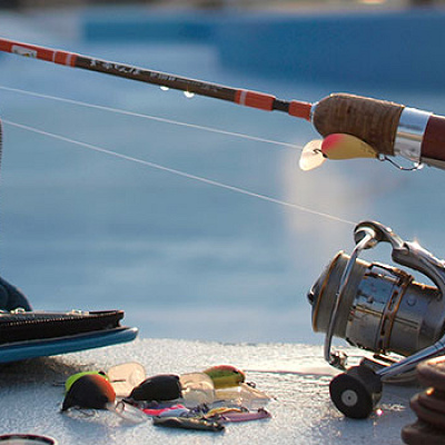 手ぶらで釣り体験！道具のレンタル