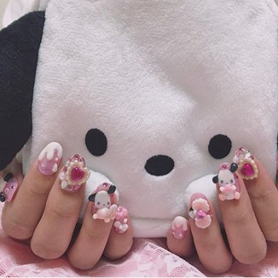 メルヘンでかわいいポチャッコネイル！