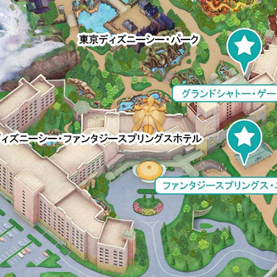 ファンタジースプリングスのハッピーエントリーの入場口