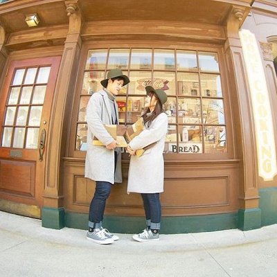 ハットを取り入れたオシャレ上級者コーデ