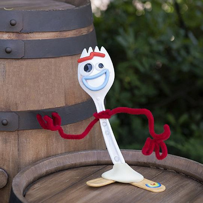 初登場フォーキーのデコレーション