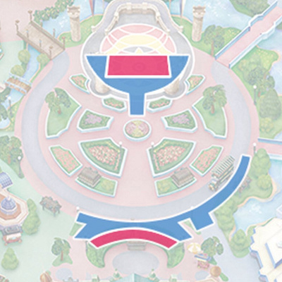 クワッキーセレブレーション★ドナルド・ザ・レジェンド！の有料鑑賞エリア