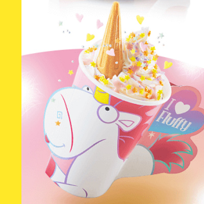 フラッフィデザートドリンク