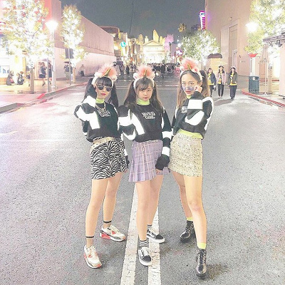 フラッフィ×ストリートコーデがカッコイイ