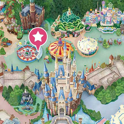 空飛ぶダンボの場所