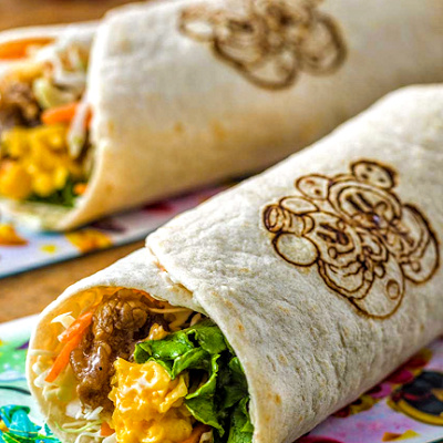 フードブースの限定メニュー