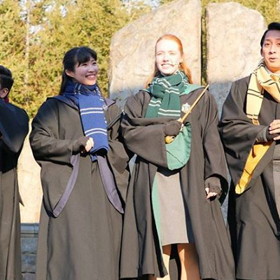 ワンド・スタディに登場する4人の生徒たち