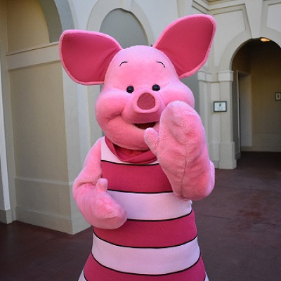 フリーグリーティングのピグレット