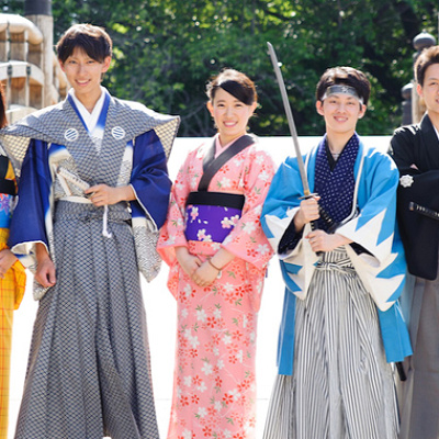  お手軽な扮装から本格的な和装体験まで！