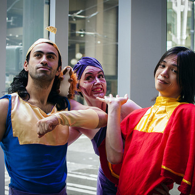 左から、クロンク、イズマ、クスコ