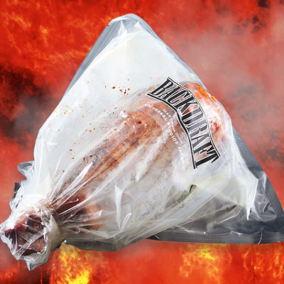 煙が充満！！スーパー・スモーキー・ターキーレッグ