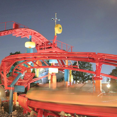 ガジェットは○○を改造して、ローラーコースターを作った！？