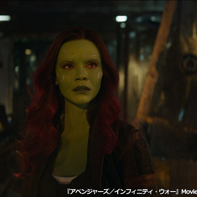  秘密を知るガモーラ