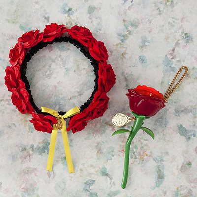 薔薇モチーフのグッズ