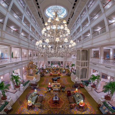 グランドフロリディアンのロビー