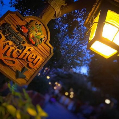 落ち着いた雰囲気のグランマ・サラのキッチン