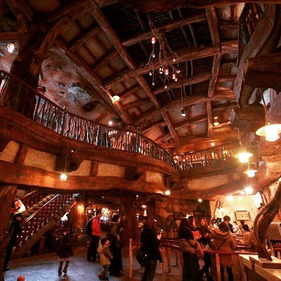 広々としたスペースのグランマ・サラのキッチン