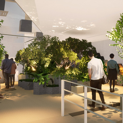 AOAO SAPPOROのグリーンルーム