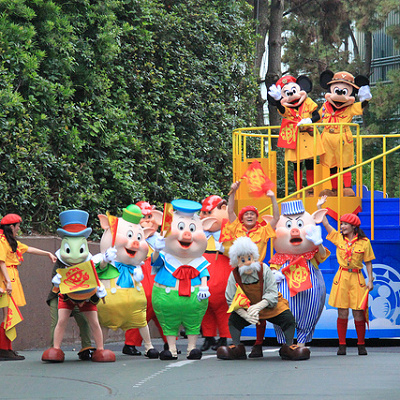 グリーティングのキャラクターたち