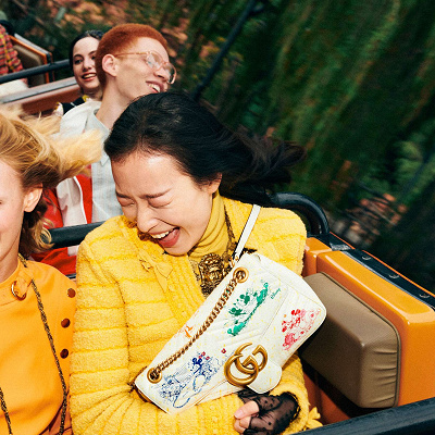 GUCCIのディズニーコラボ】ジャケットで全身ミッキーコーデ