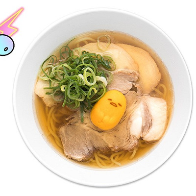 ぐでたまのダブルチャーシュー麺