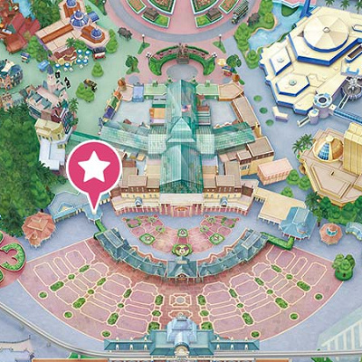 ゲストリレーション・ウインドウのマップ