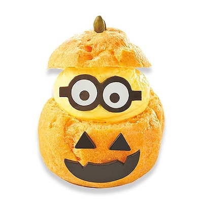 ハロウィーンミニオンシュークリーム