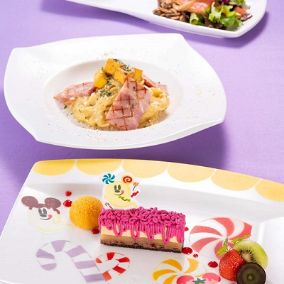 ハロウィーン　パスタセット