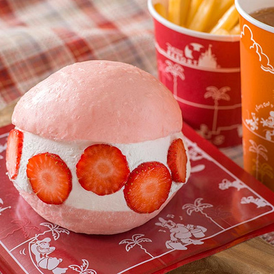 ハンバーガー&サンドイッチ特集：フルーツサンド(マスカルポーネクリーム＆ホイップ)