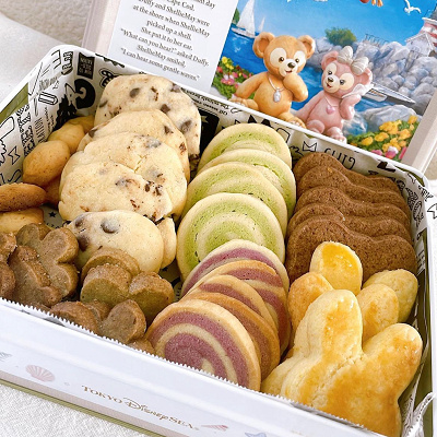 ディズニーお菓子缶活用法①：手作りお菓子入れ