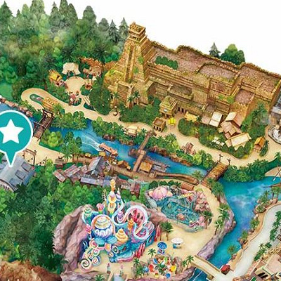 ハンガーステージの地図