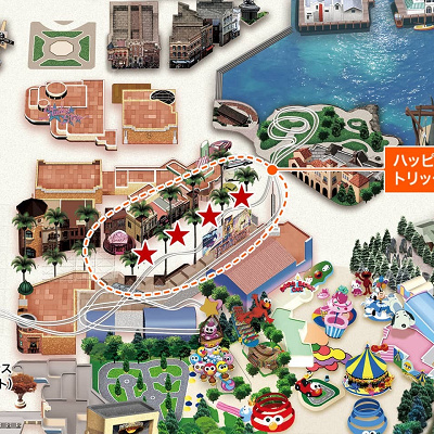 ハッピー・トリック・オア・トリートの場所