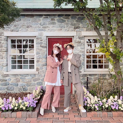 カチューシャコーデ（@mii_disney_loveさん）