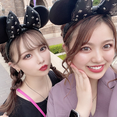 カチューシャ×三つ編み