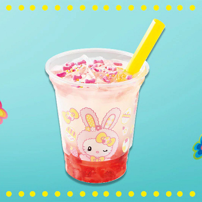 ハローキティのイースタードリンク ～カルピス＆いちご～