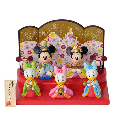 ひな祭りぬいぐるみセット（2023年ディズニーひな祭りグッズ