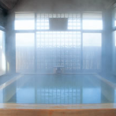 温泉大浴場パレスの「檜風呂」