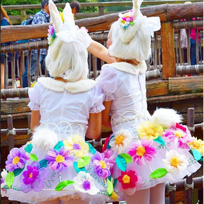 ヒッピティホッピティスプリングタイムのダンサー衣装