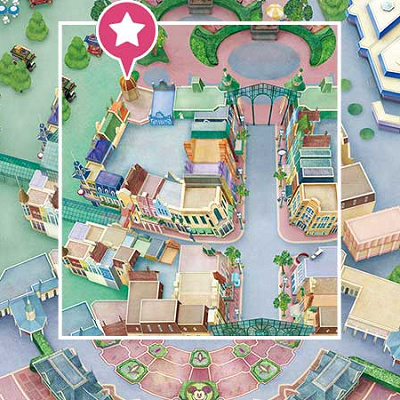 ホームストアの地図