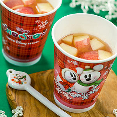 アップル＆シナモンのホットドリンク