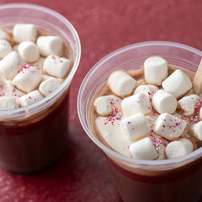 ホットカクテル（バーボン＆ココア）