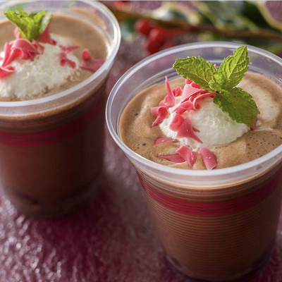 ディズニー冬フード：ホットカクテル（ブランデー＆ココア）