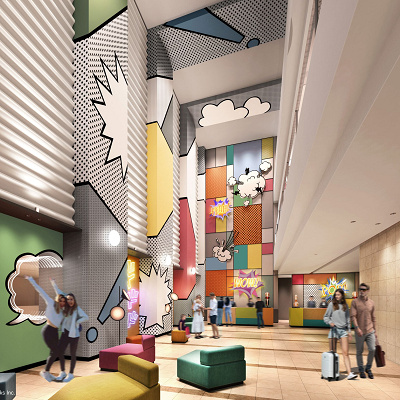 ホテル近鉄ユニバーサル・シティ：ロビーのイメージ