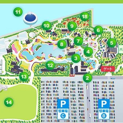 なばなの里　イルミネーション時のアクセス方法